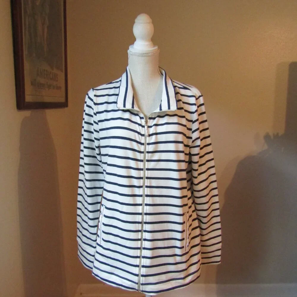 Lilly Pulitzer UPF 50+ Bennett Zip Up Jacket L